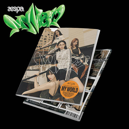 AESPA 3RD MINI ALBUM - MY WORLD (TABLOID VER.) (KOREA VER.)